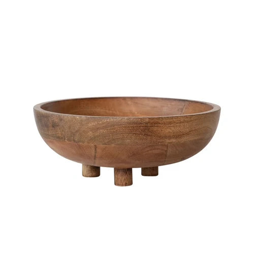 Mango Woodfooted Bowl