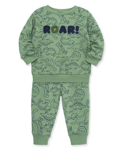 Dino 2-Piece Toddler Sweatshirt Set