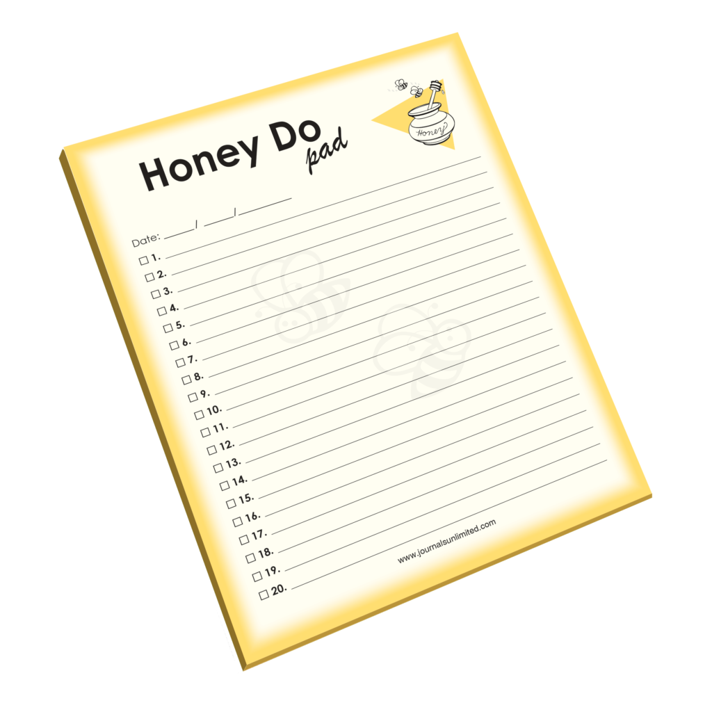 Jumbo Notepad, Honey Do