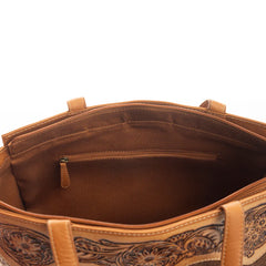 Sagebrush Bluff Hand-Tooled HandBag