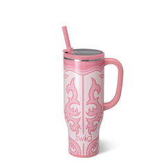 Mega Mug 30oz-Boot Scootin Pink