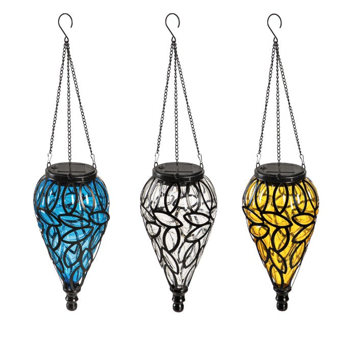 10.5" Hanging Solar Lantern