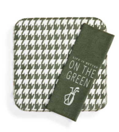 On the Green Multi Towel - Set of 2
