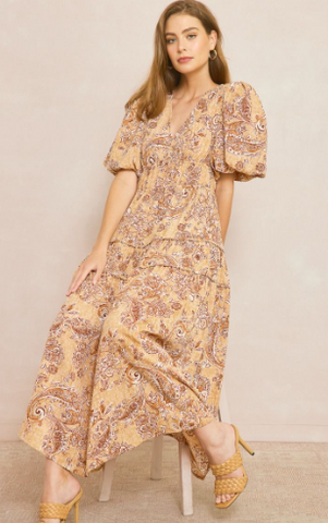 Paisley Daytrip Dress