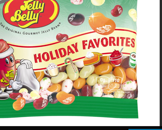 HOLIDAY FAVORITES JELLY BEAN 3.5 OZ GRAB & GO BAG