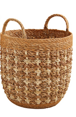 TERRACOTTA & CREAM BASKET
