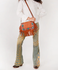 Boho Medium Tassle Bag