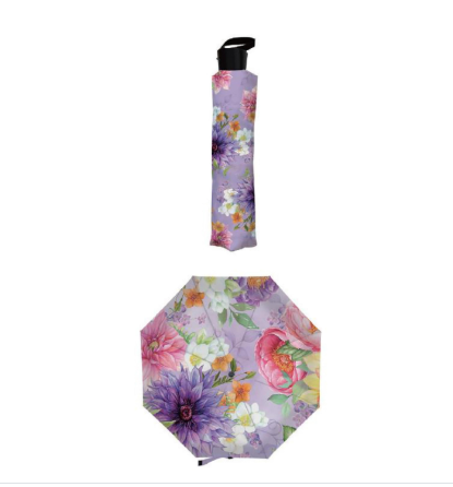 Rhapsody in Bloom Compact Manual Umbrella
