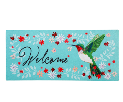 Hummingbird Welcome Sassafras Switch Mat