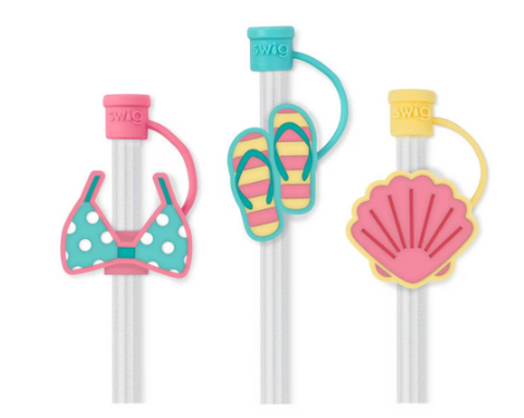 Errbody at the Beach Straw Topper Set