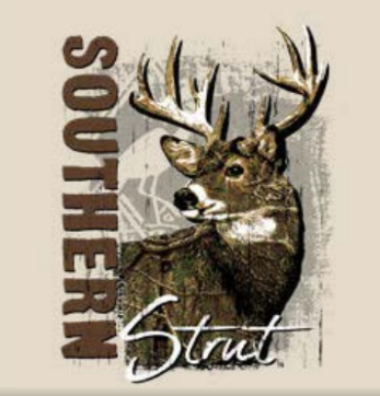 Southern Strut Camo Buck Shirt