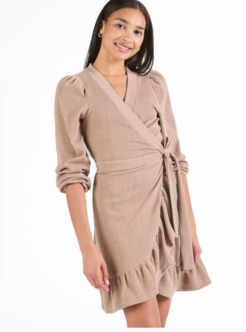 Simply Southern-Knit Wrap Dress