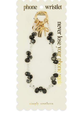 Phone Wristlet-Trio Black