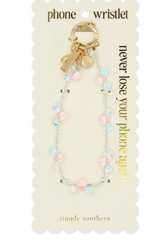 Phone Wristlet-Trio Pink