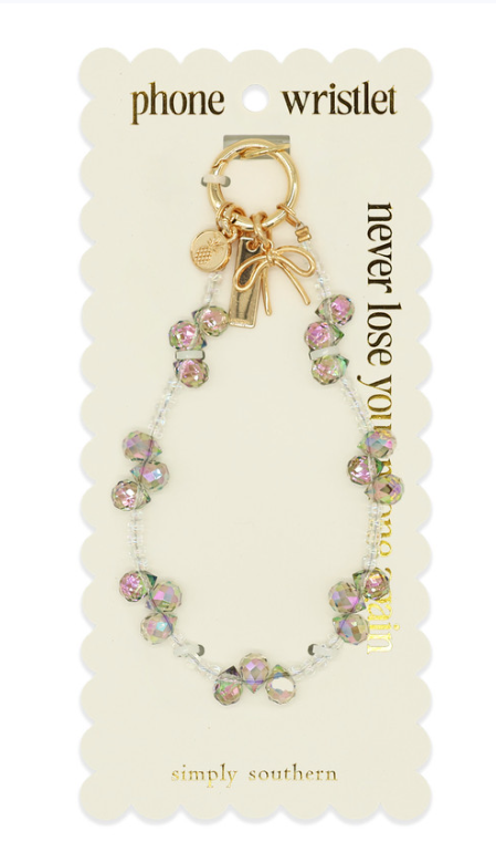 Phone Wristlet- Trio Rainbow