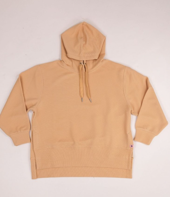 Ribbed Hoodie