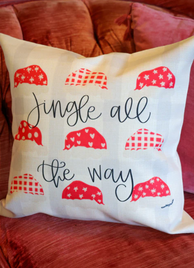 Jingle All the Way Pillow