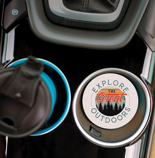 Car Coaster - Explore The Great Outdoors