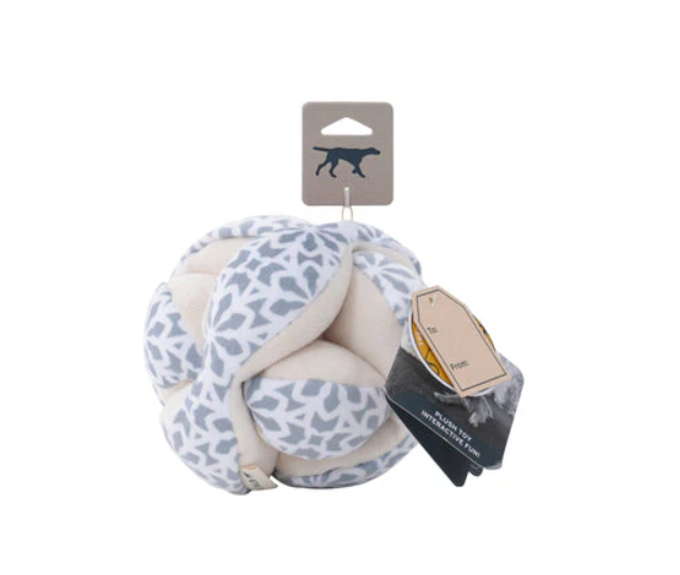 Tall Tails Snow Ball Puzzle Plush Holiday Dog Toy