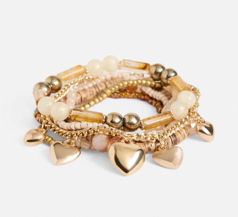 Rita Charm Bracelet-Neutrals