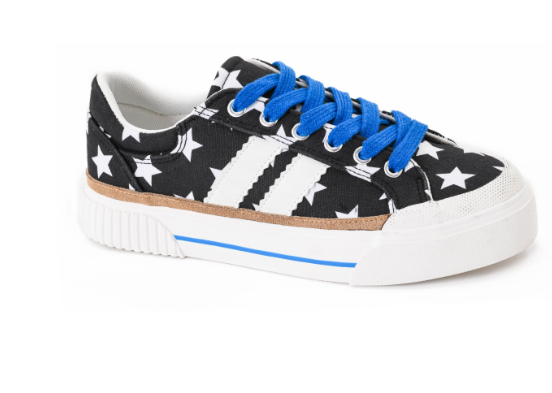 Thats Her Sneaker-Black with Stars