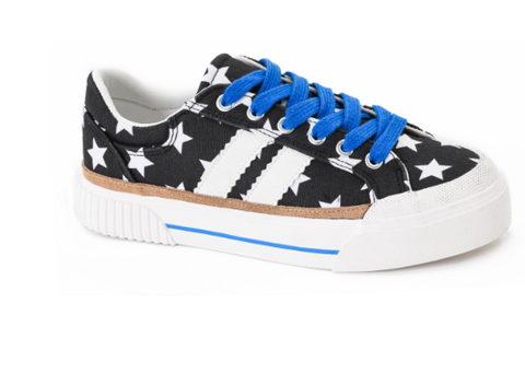 Thats Her Sneaker-Black with Stars