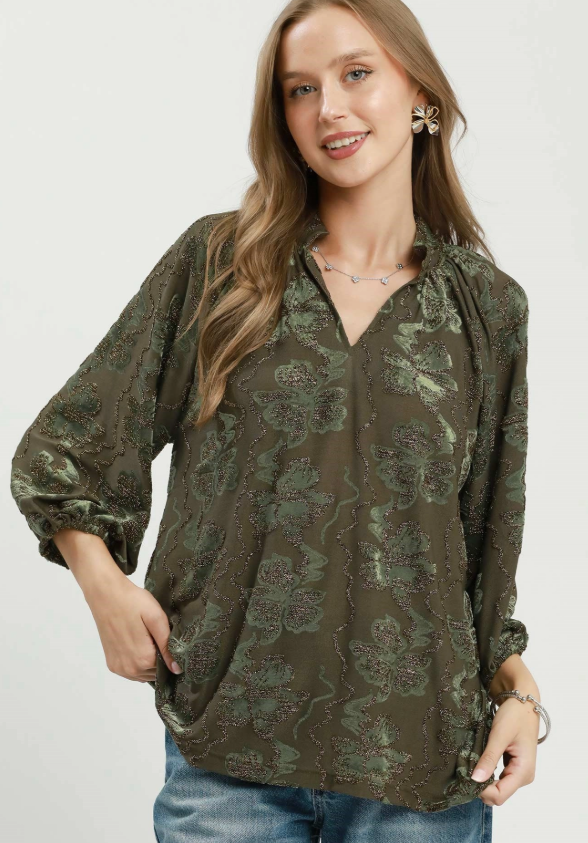 Olive Dream Top