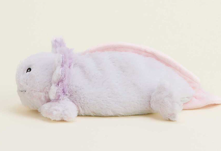 Pink Axolotl Warmies Junior