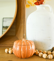 Ceramic Pumpkin 16 oz: Brown Butter Pumpkin
