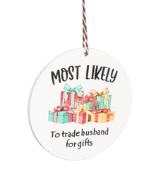 Most likely to... Ornaments