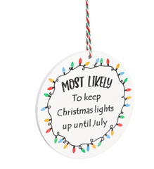 Most likely to... Ornaments