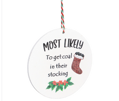 Most likely to... Ornaments