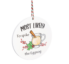 Most likely to... Ornaments