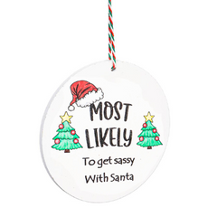 Most likely to... Ornaments