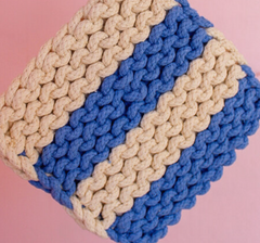 8" Crocheted Pot Holder-4 styles