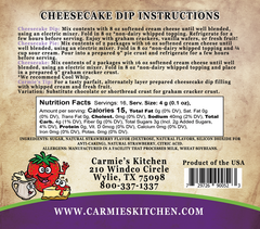 STRAWBERRIES N' CREAM CHEESECAKE DIP
