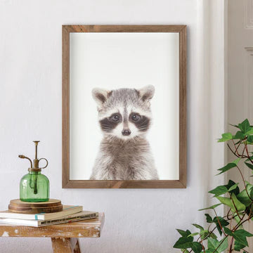 RACOON FRAMED ART