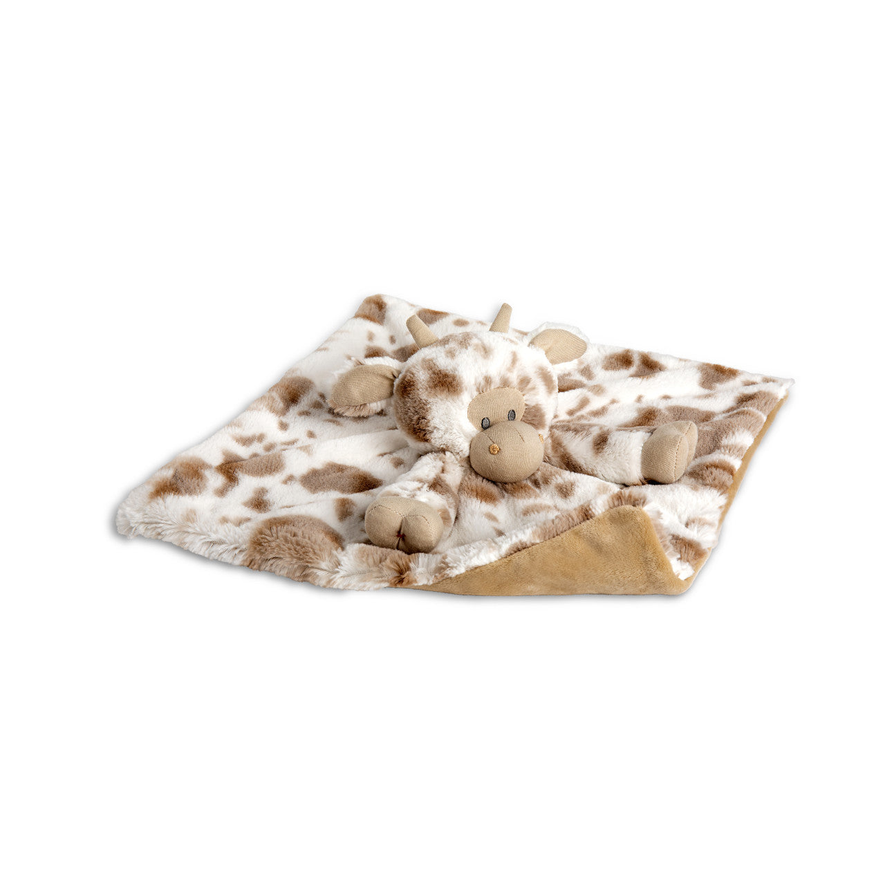 Barnyard Rattle Blankie - Cow