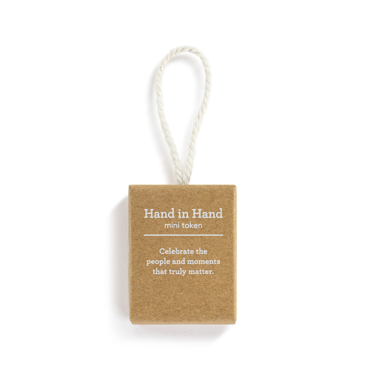 Hand in Hand Heart Mini Token - 1in