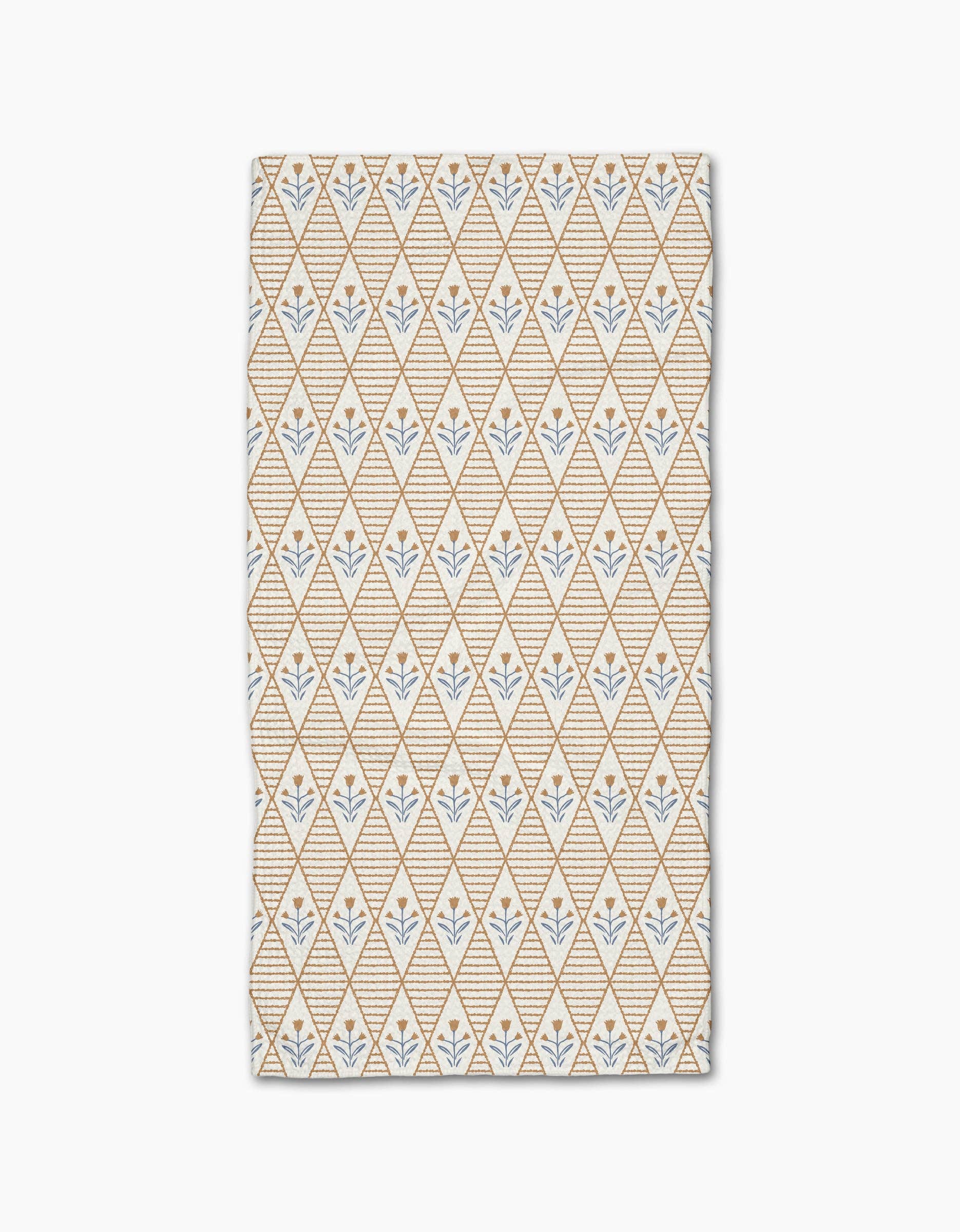 Geometry - Floral Cottage Bar Towel