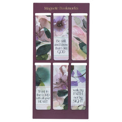 Magnetic Bookmark Set Bloom Like Flowers Prov. 3:5