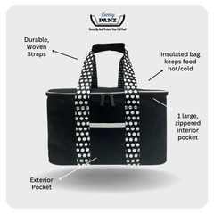 Fancy Panz - Insulated Travel Bag - Black