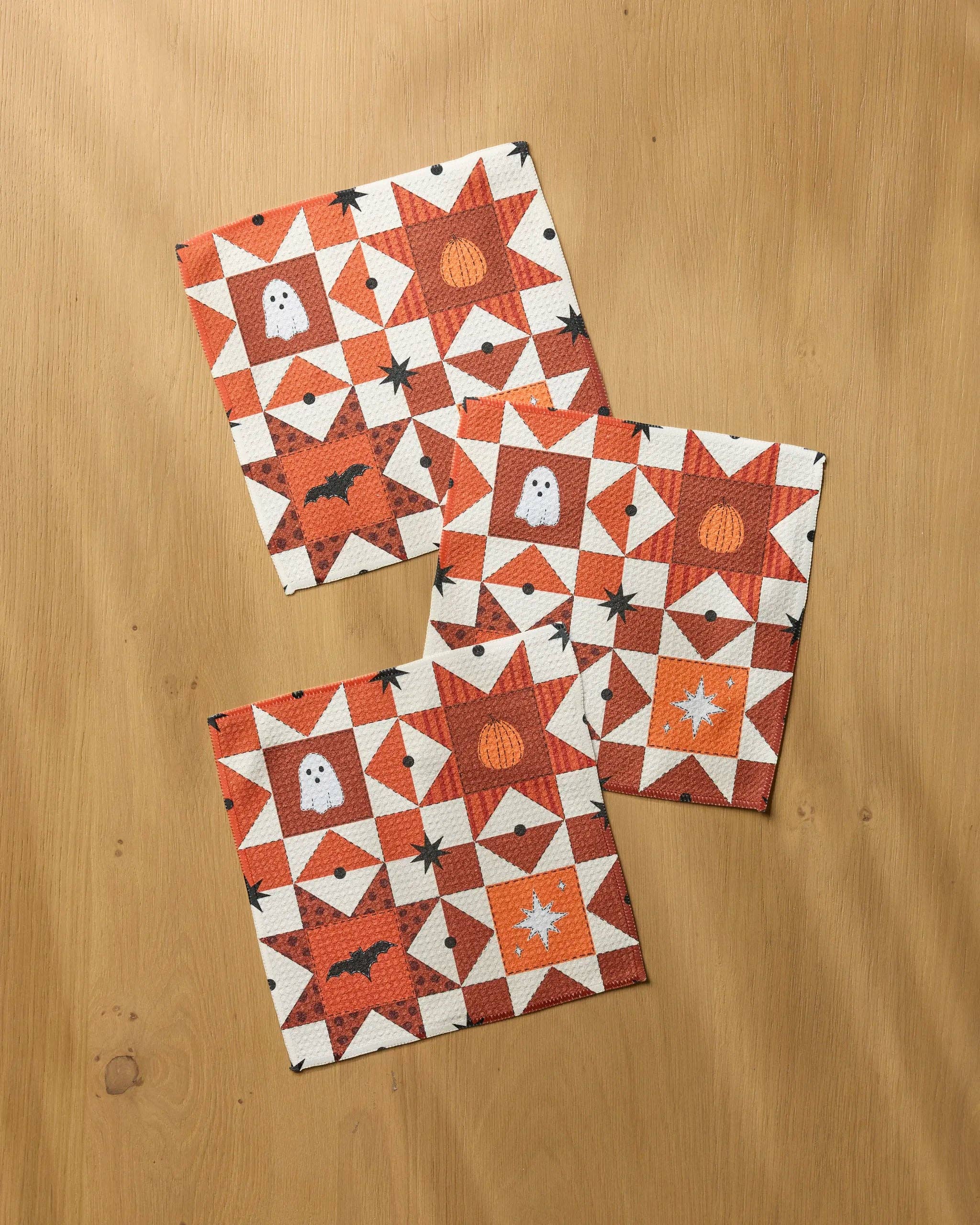 Geometry - Quilt Work Dishcloth Set