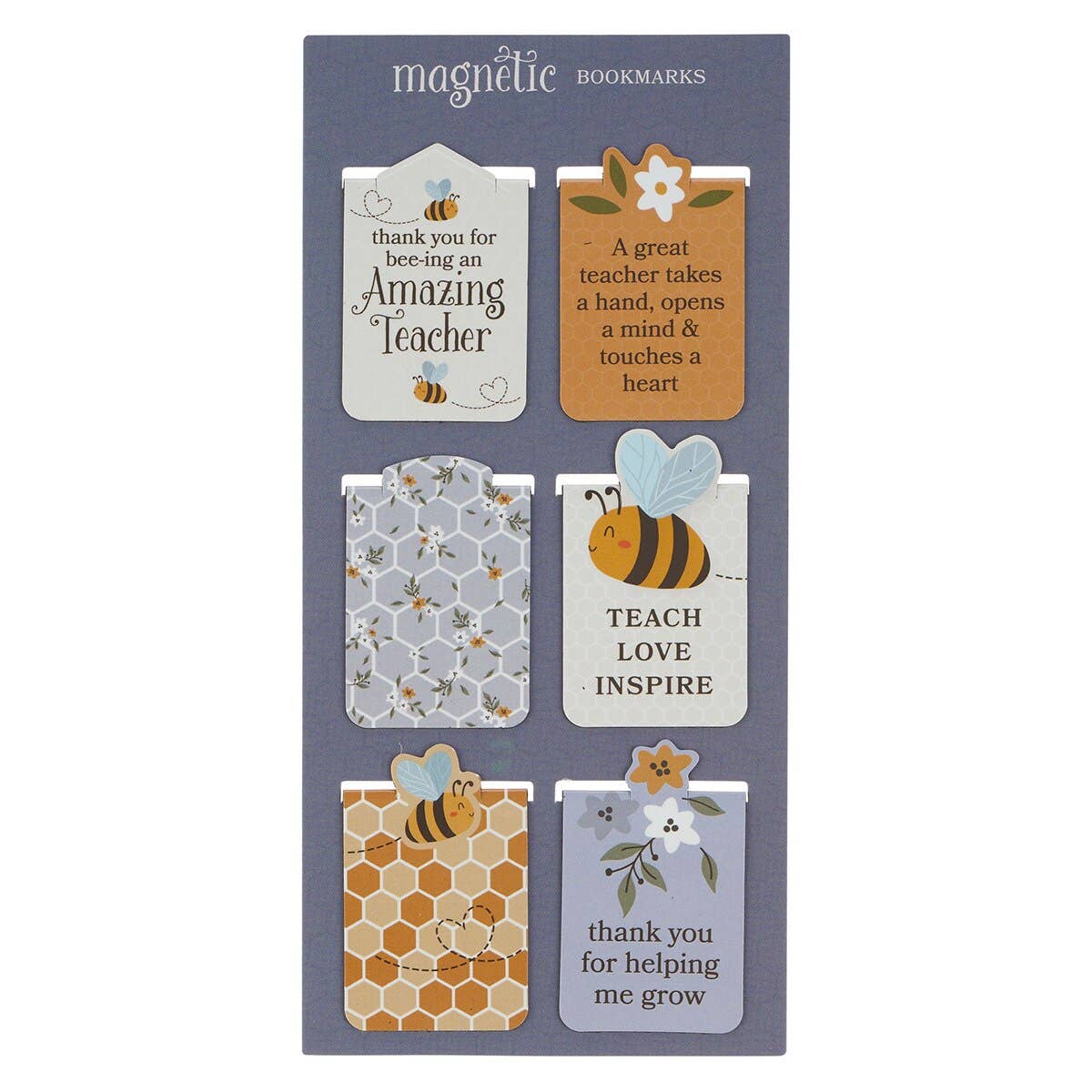 Magnetic Bookmark Set Amazing Teacher