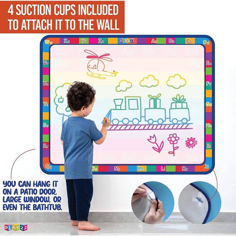 Large Magic Water Doodle Mat - 22 PCS, 39x30 STEM