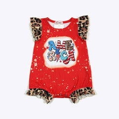 Clover Cottage - America Summer Baby Romper
