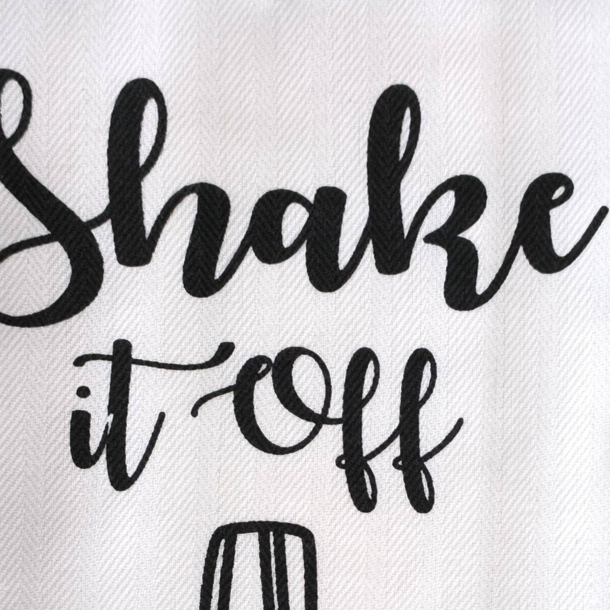 "Shake it Off" Kitchen Towel