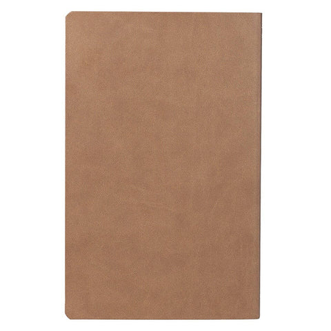 Christian Art Gifts - KJV Bible Gift & Award Faux Leather, Tan