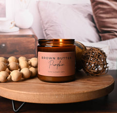 Brown Butter Pumpkin | 12 oz Classic Statement Candle