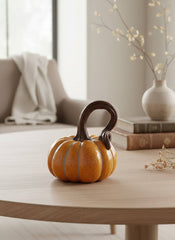 Country Lane Pumpkin 6x6x7in